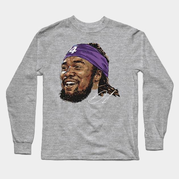 Dalvin Cook Minnesota Smile Long Sleeve T-Shirt by Buya_Hamkac